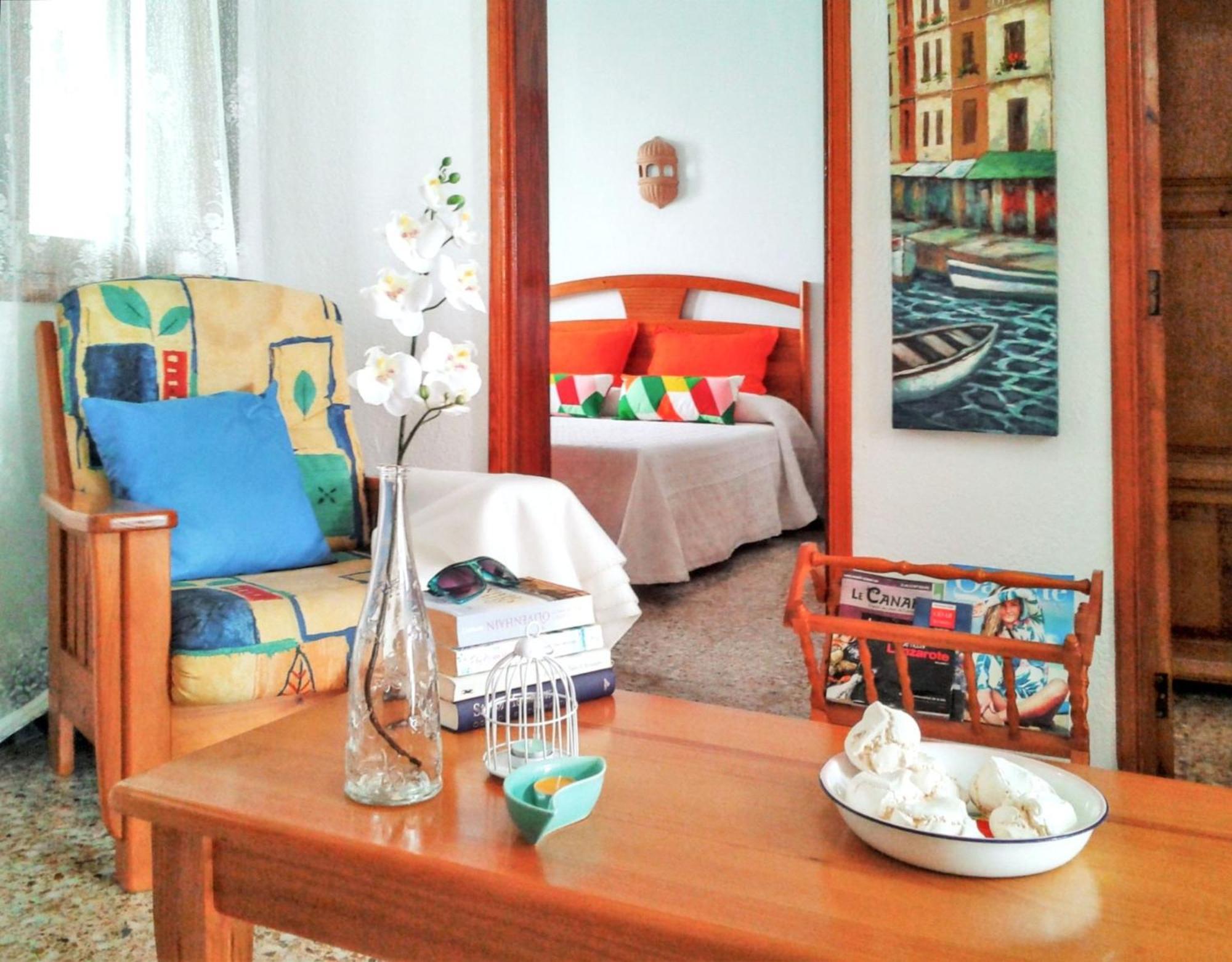 Cozy House In El Golfo + Terrace Villa Bagian luar foto